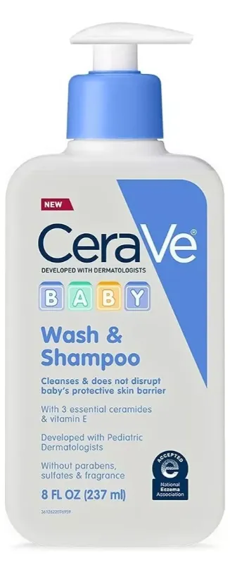 Cerave Baby Wash Y Shampoo 237ml 