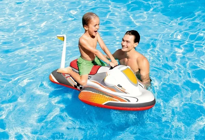 Moto Acuatica Inflable Para Piscina