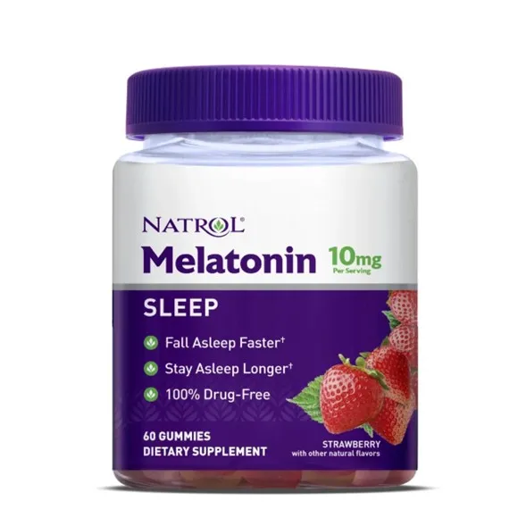 Natrol Melatonina 10mg 60 gomas