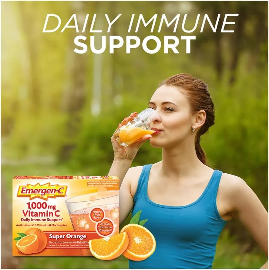 Emergen C Inmune Vitamina C Naranja 30 Sobres 