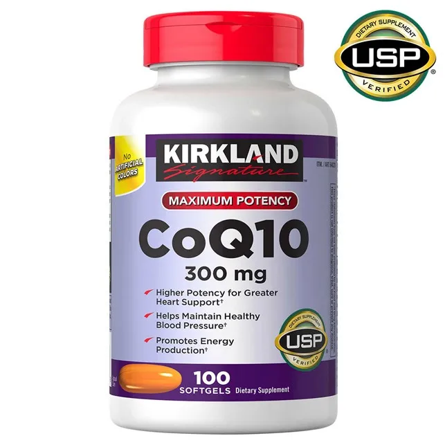 Kirkland CoQ10 300mg 100 Softgels