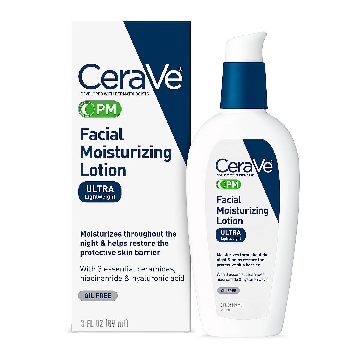 Cerave Pm Hidratante Facial 89ml