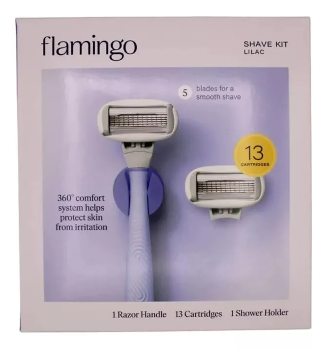 Flamingo Juego De Afeitado Para Mujer 13 Cuchillas