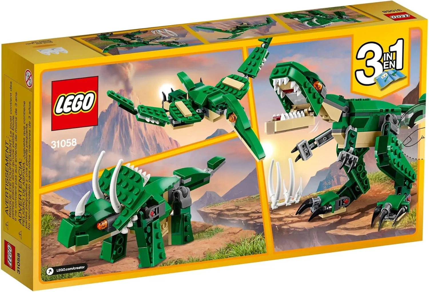 Lego Creator Dinosaurios  31058 