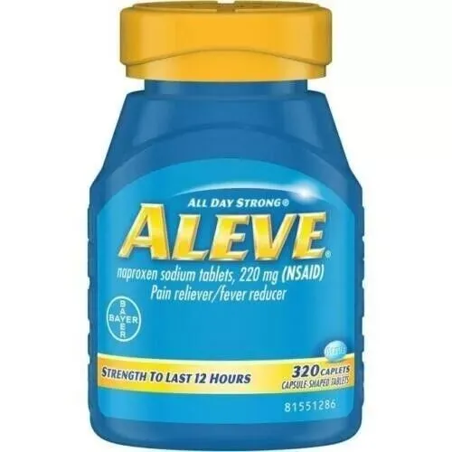 Aleve Naxoproxeno 220mg 320 Tabletas