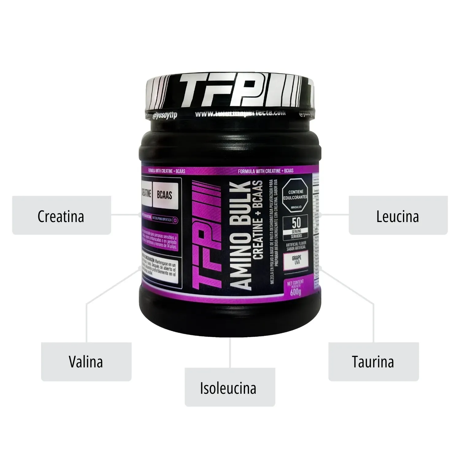 Creatina TFP Amino Bulk 600 Grs