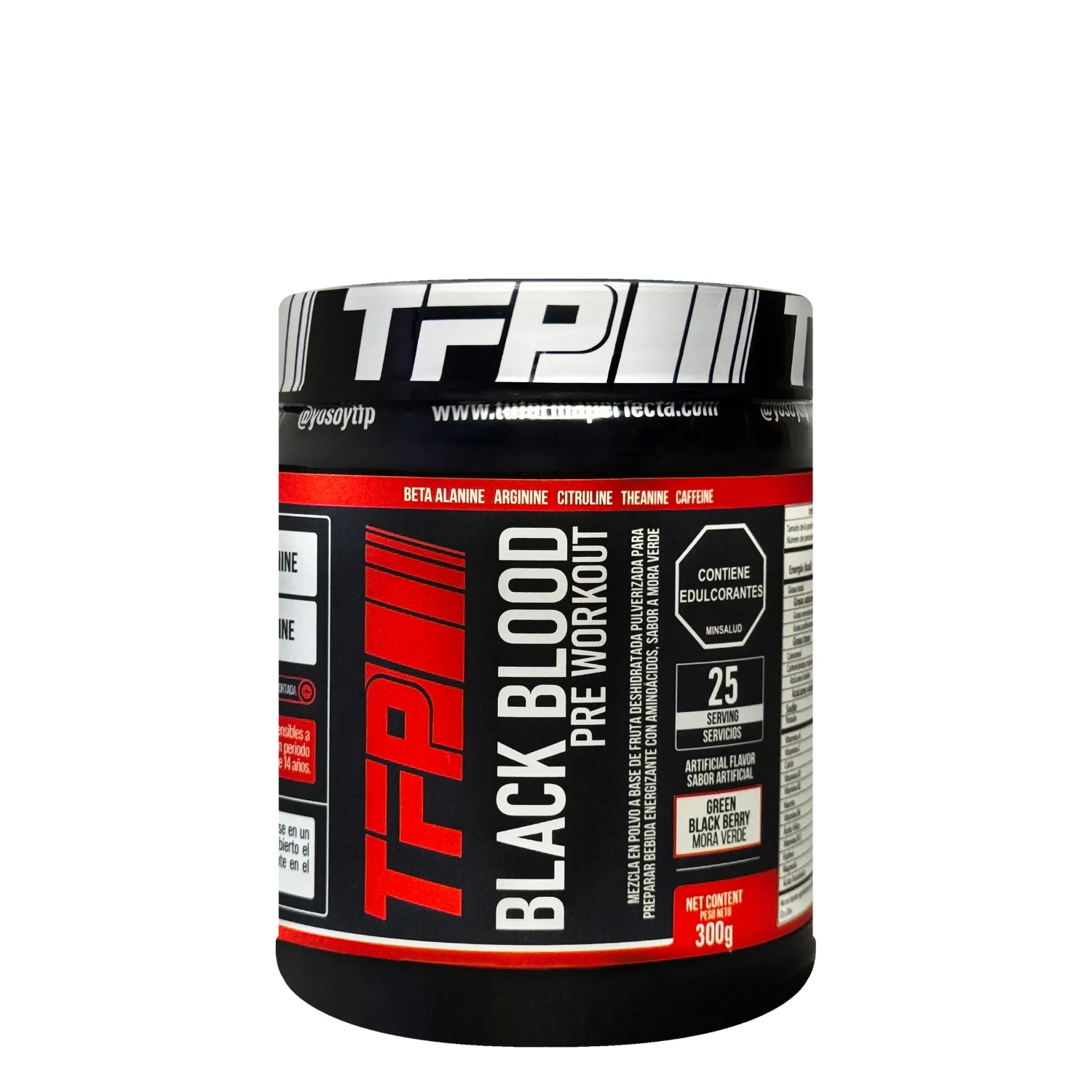 Pre Entrenamiento TFP Black Blood 300 Grs