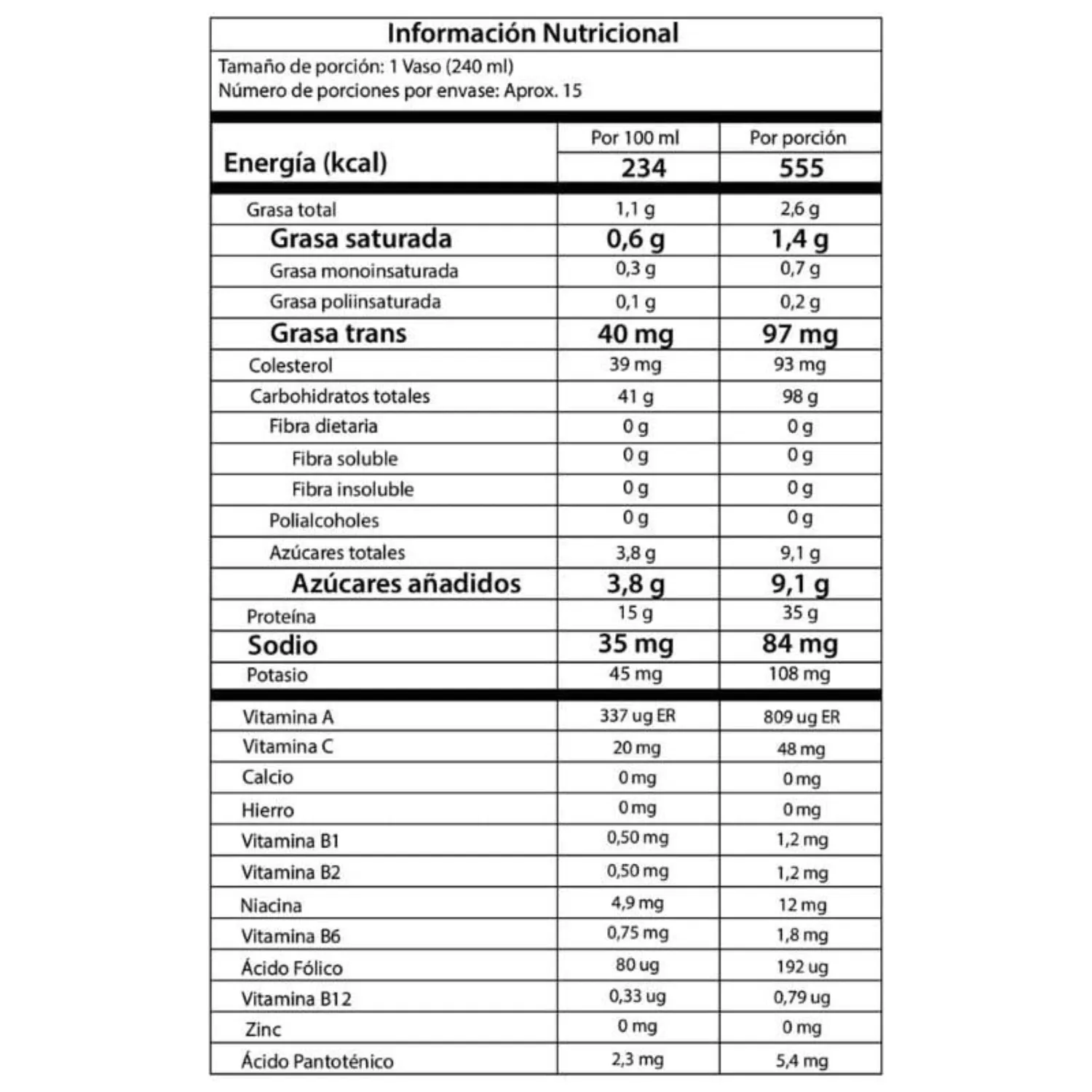 Proteina TFP Fusion 5 Lbs