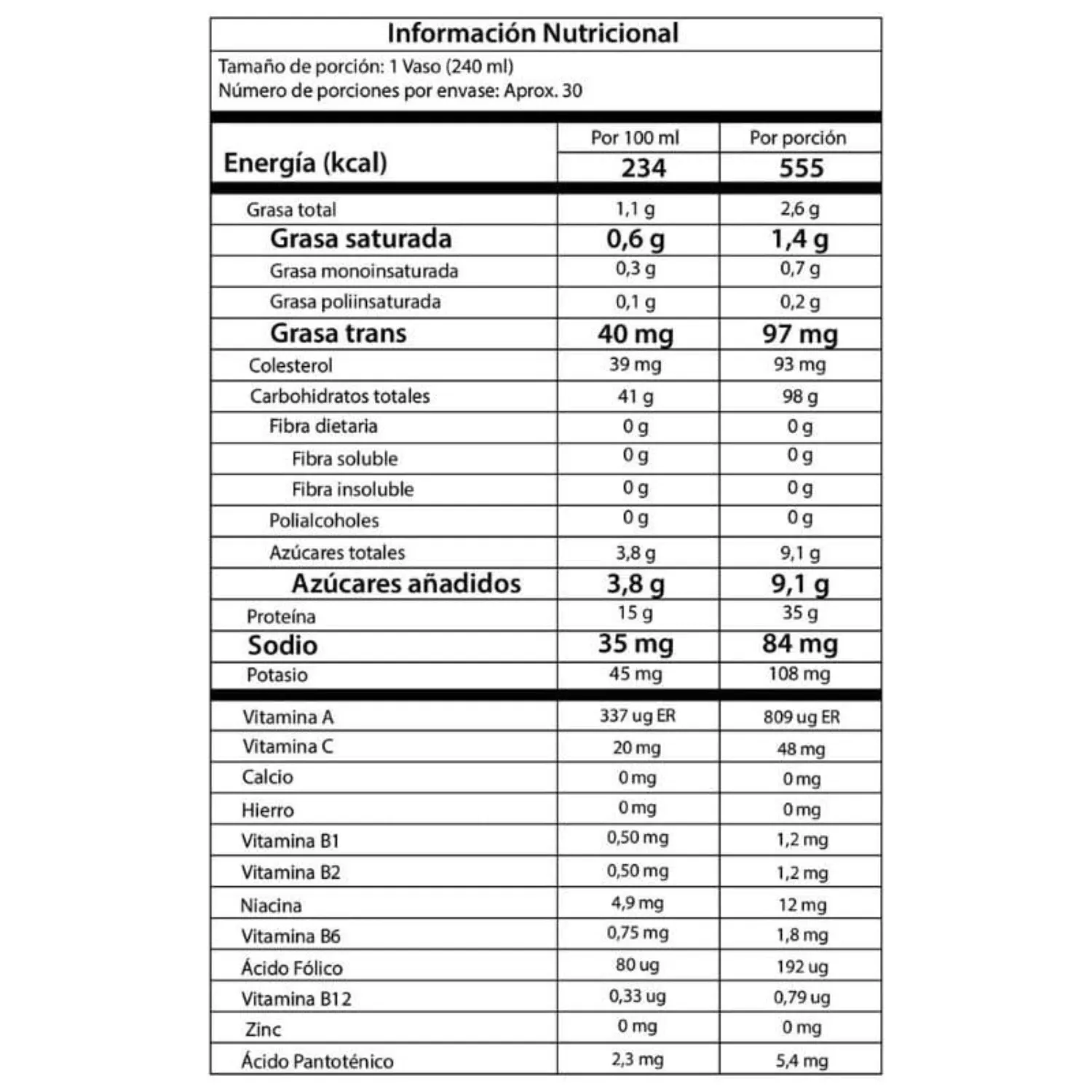 Proteina TFP Fusion 10 Lbs