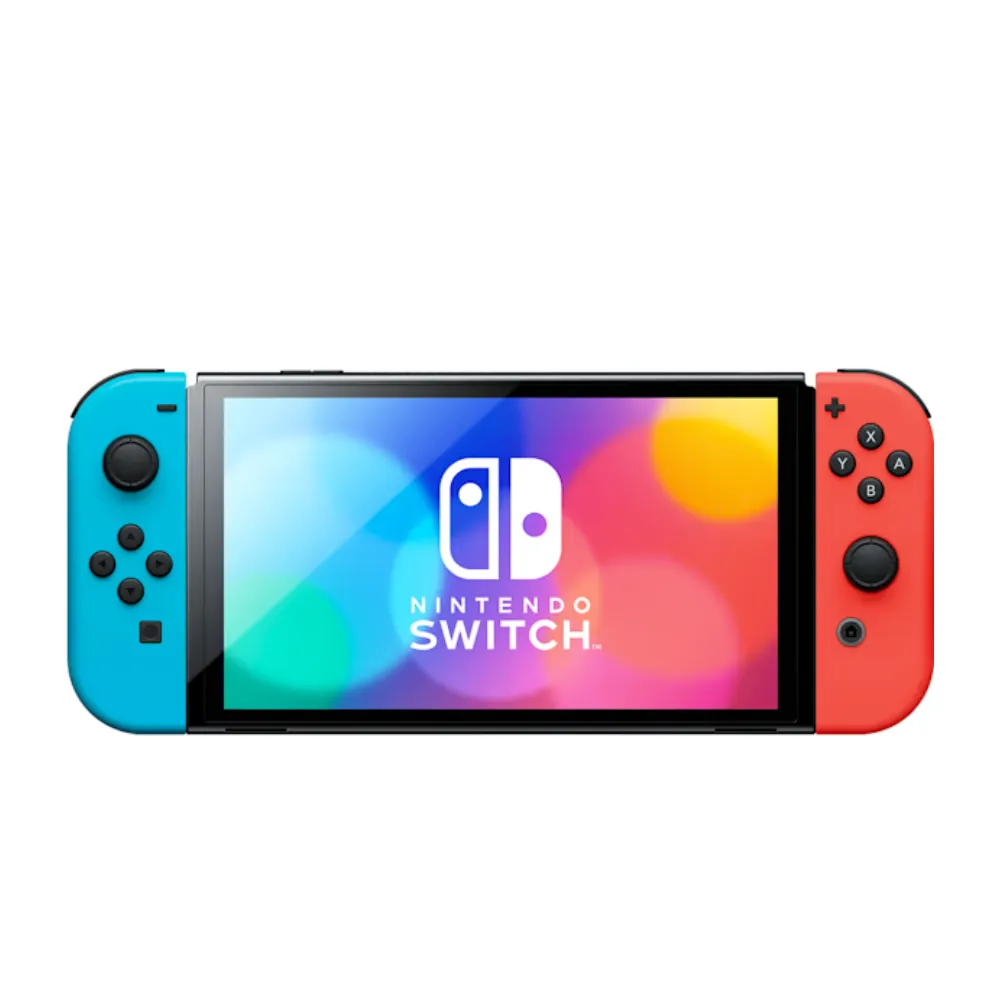 Consola Nintendo Switch - Conjunto Modelo Oled Azul Neón/Rojo Neón