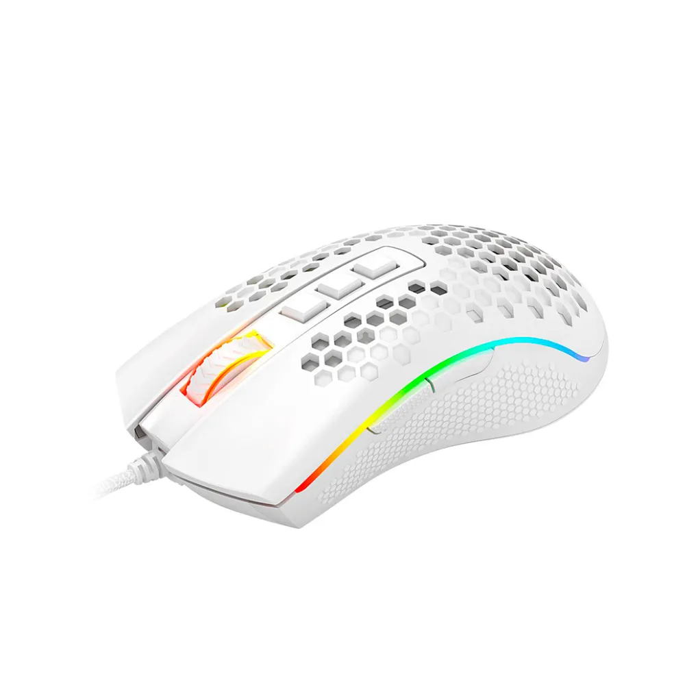 Mouse Gamer Redragon Storm Elite  M988 Blanco