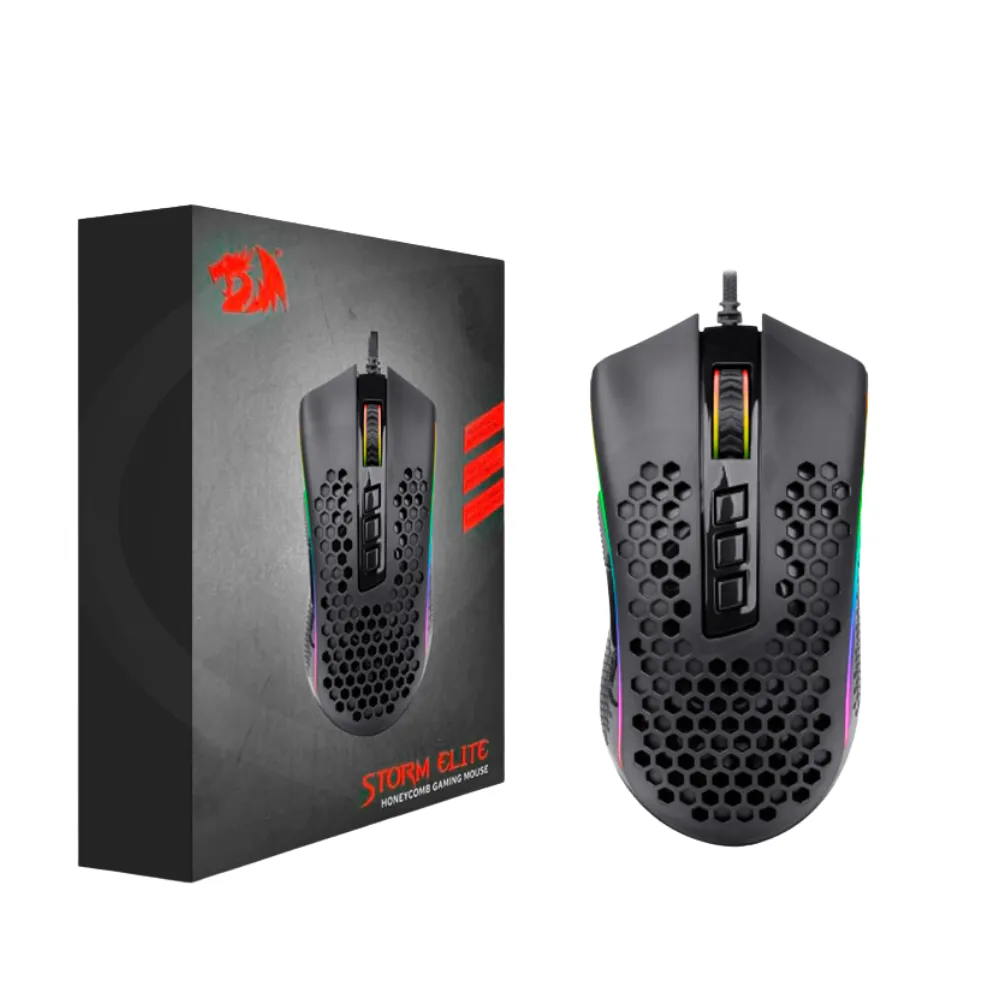 Mouse Gamer Redragon Storm Elite  M988 Negro