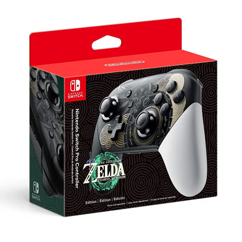 Control Inalambrico Nintendo Switch Pro Edición Legend of Zelda: Tears of the Kingdom