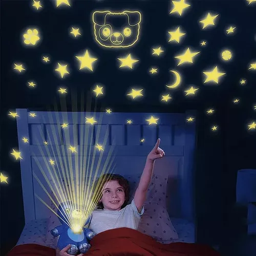 Peluche Star Belly Musical Proyector Luz Nocturna Bebe