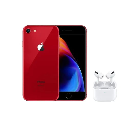 Celular Reacondicionado iPhone 8 Rojo 64GB  + Airpods Pro 2 AAA  12 Meses De Garantía