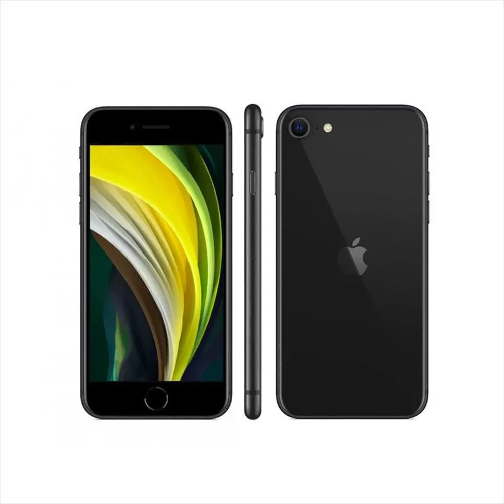 Celular Reacondicionado iPhone SE2020 Negro 256GB 12 Meses De Garantía