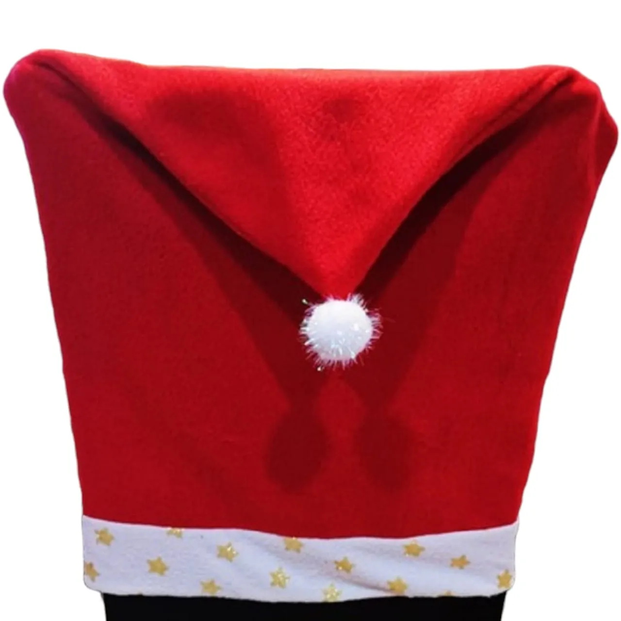 Espaldar De Silla Diseño Gorro De Navidad