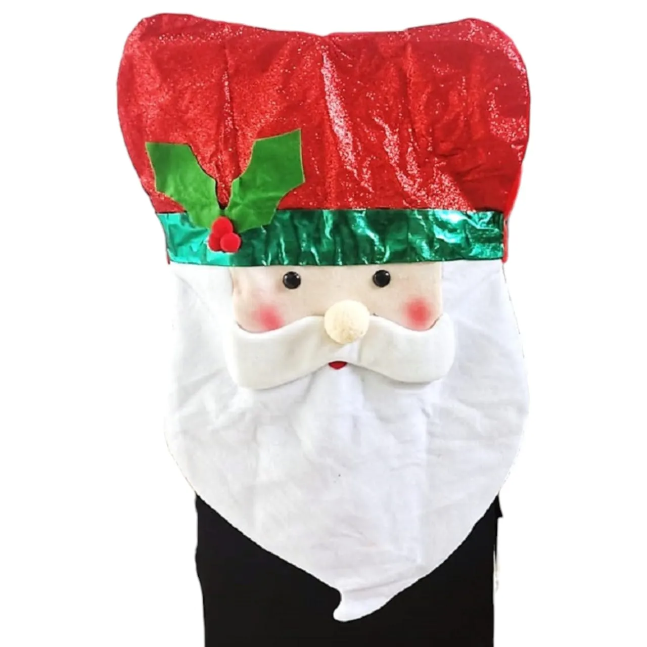 Espaldar De Silla Diseño Navideño Papá Noel