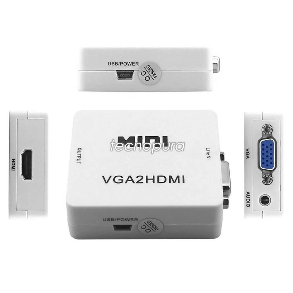 Convertidor Vga - Hdmi 