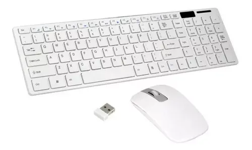 Combo Teclado Y Mouse Inalámbrico K06 Receptor Usb 