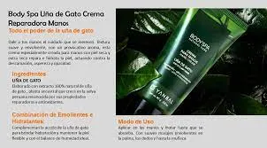 Crema de Manos Uña de Gato