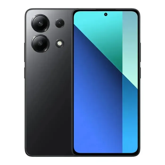 Celular Xiaomi Redmi Note 13  128Gb 6Ram Negro + Audífonos Bluetooth 