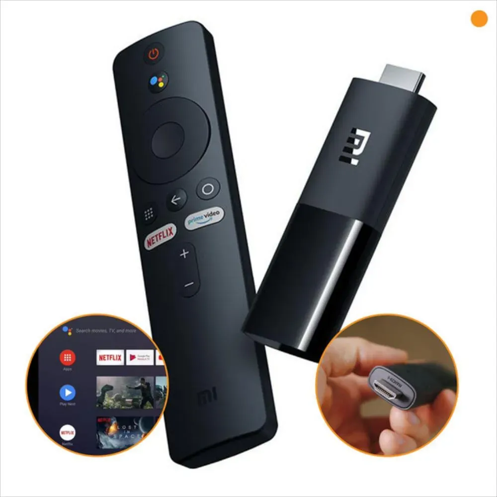 Mi Tv Stick Xiaomi Convertidor A Smart TV Original Android TV De Voz