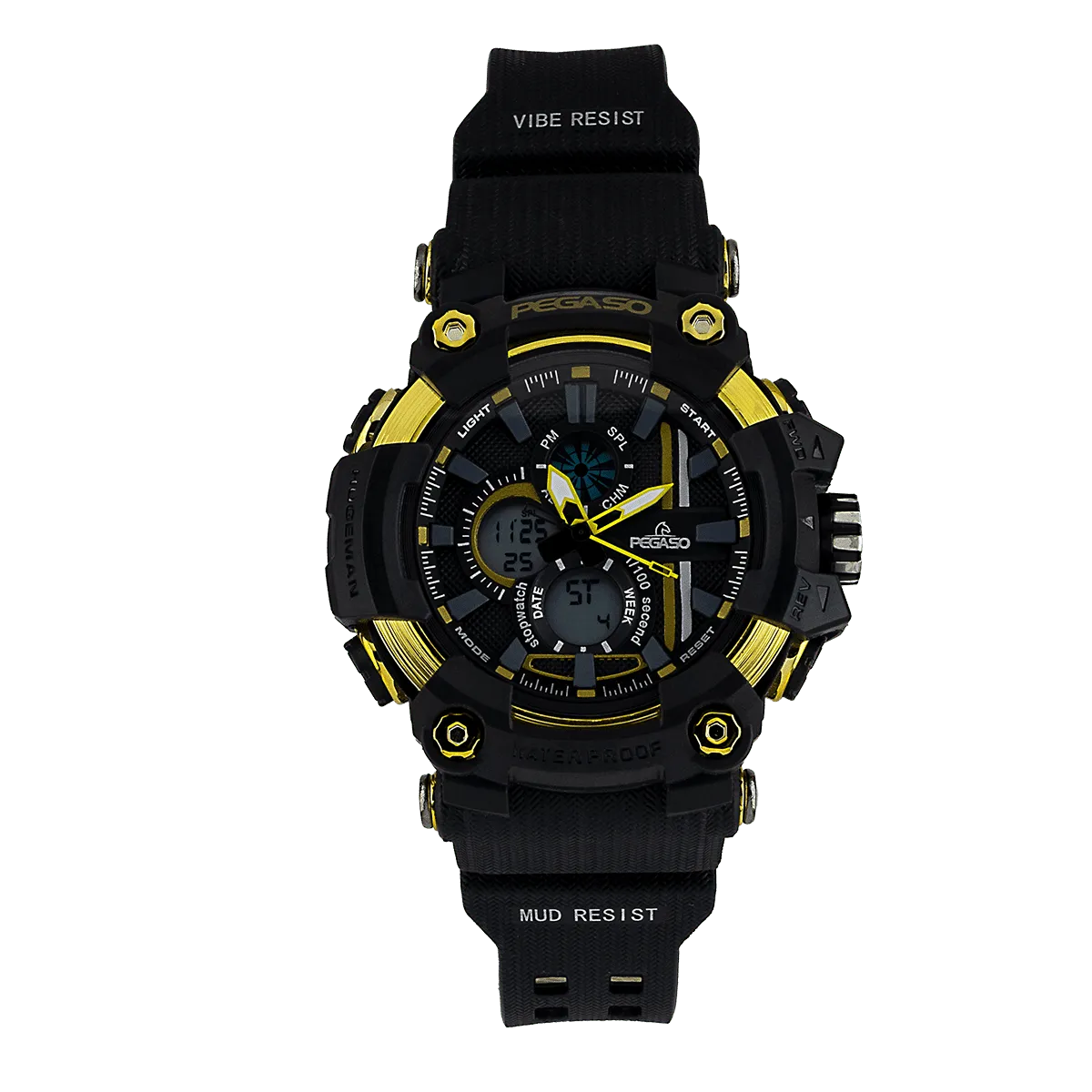 Reloj Pegaso Caballero P1801A0118 Digital Doble Hora Deportivo