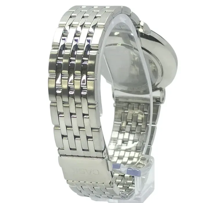 Reloj Casio Hombre Plateado MTP-B300D-7AVDF Caballero Multifuncional Pulso Acero