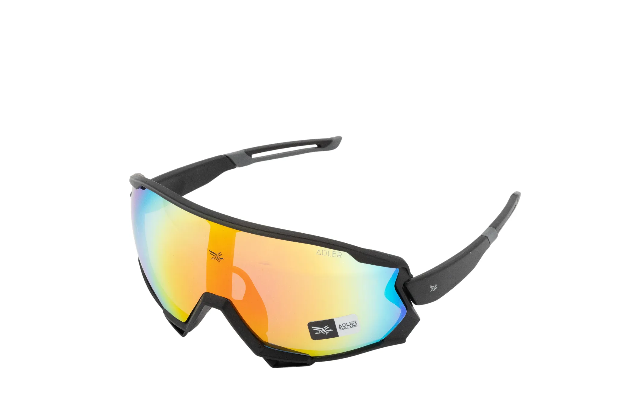 Gafas Adler Deportivas Unisex Ad1125-46 C1 Marco Negro Lente Tornasol