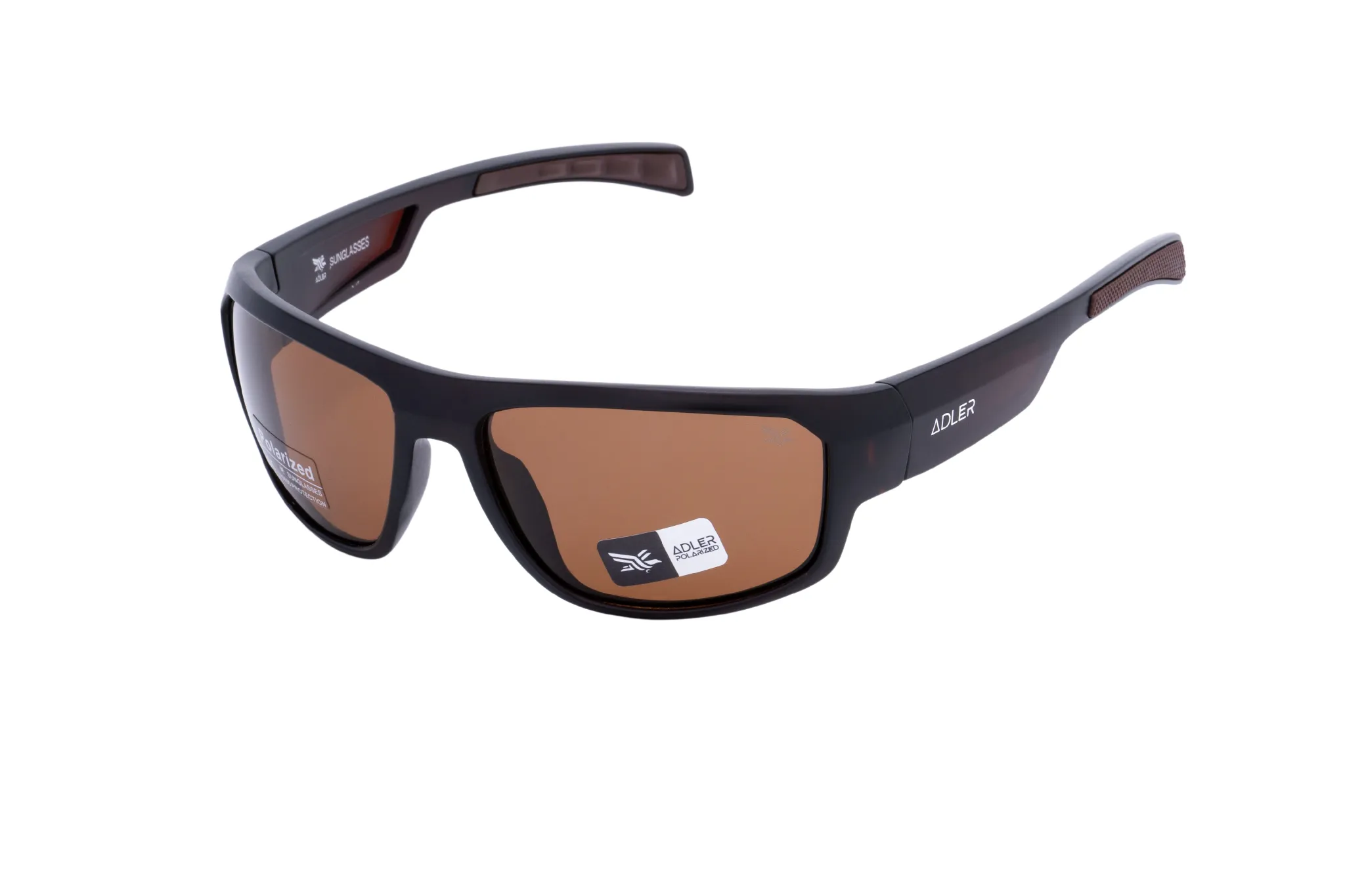 Gafas De Sol Polarizada Adler Adp08-15-c3 Cafe lente Cafe Hombre 