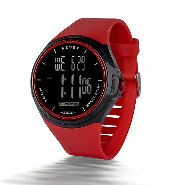 Reloj Pegaso Hombre Digital Touh P1839-0601 Pulso Rojo