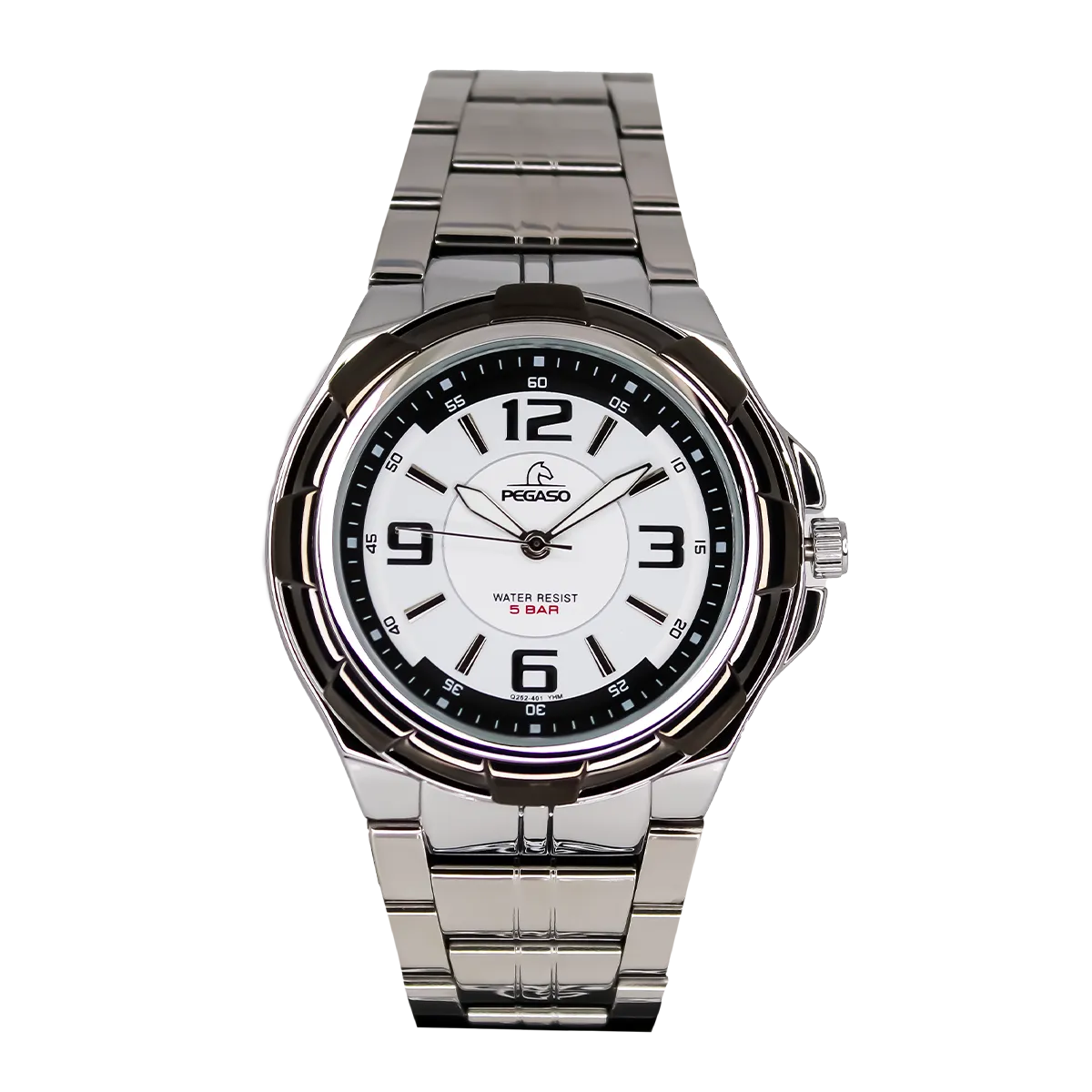 Reloj Pegaso P6511SBK-07221A  Metálico Análogo Masculino - Caballero - Hombre