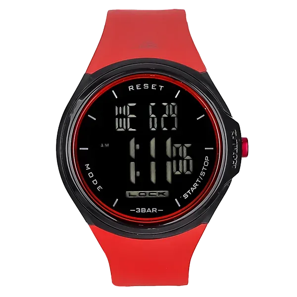 Reloj Pegaso Hombre Digital Touh P1839-0601 Pulso Rojo