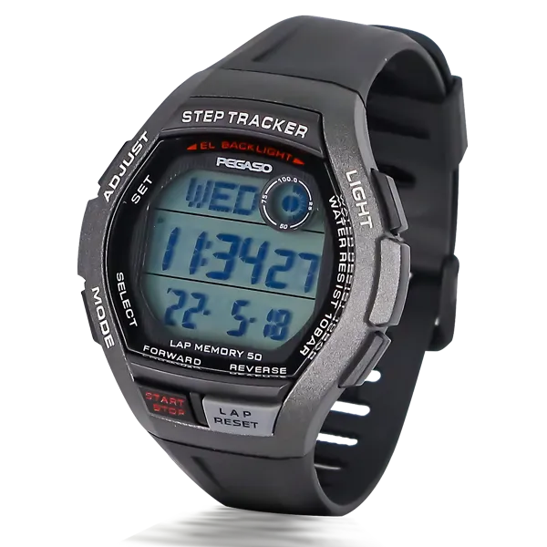 Reloj Pegaso Digital P1916-010107 Multicrometros deportivo