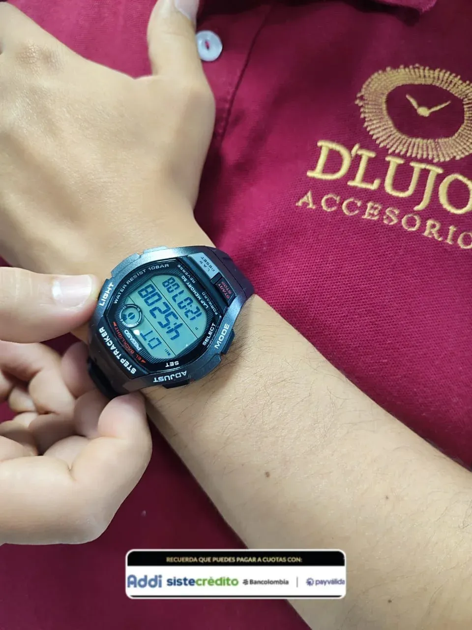 Reloj Pegaso Digital P1916-010107 Multicrometros deportivo