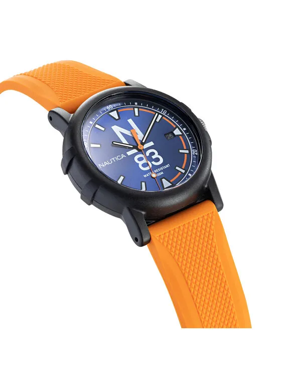 Reloj Nautica  Pulso Silicona Naranjado NAPEPS103