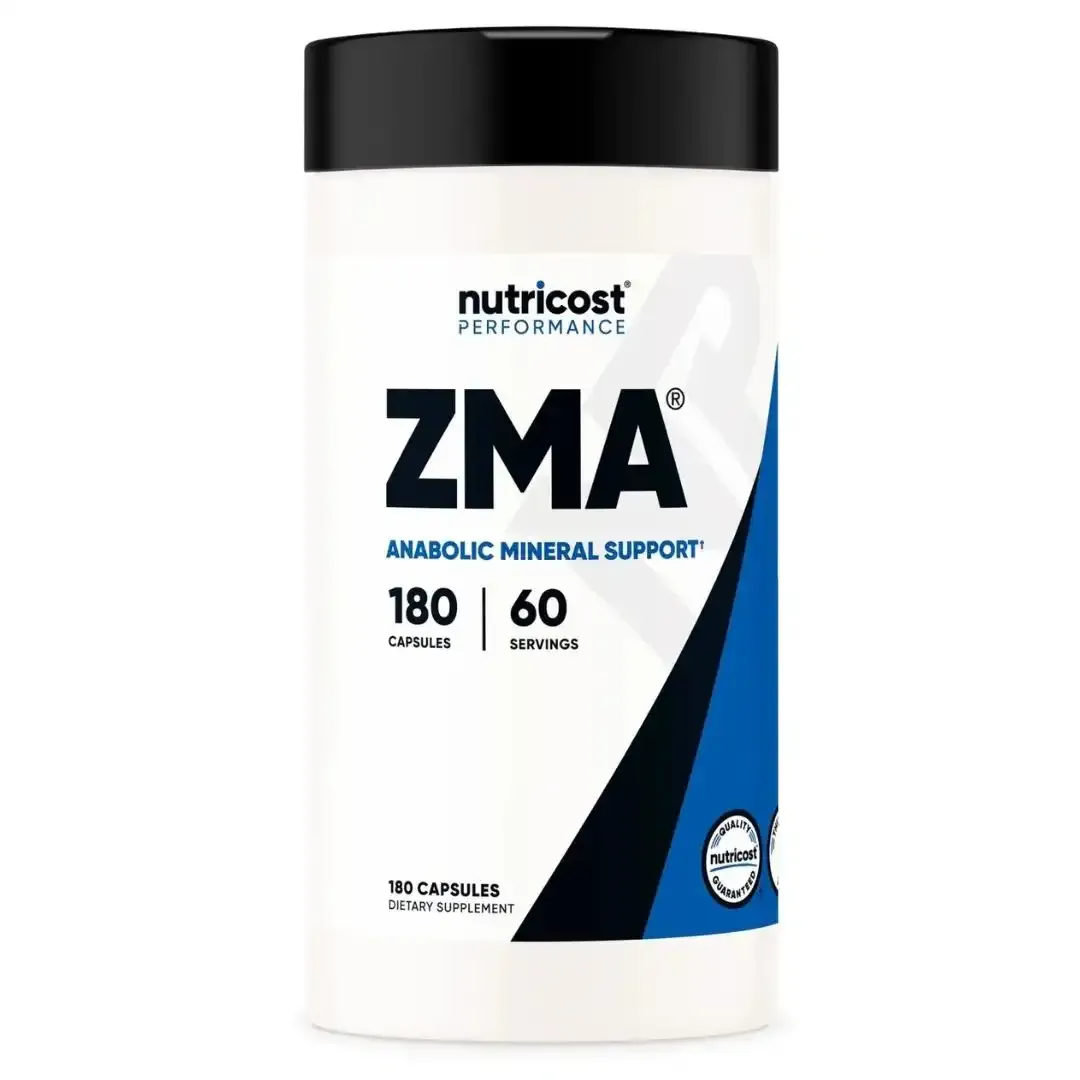 Zma 490 Mg 180 Capsulas Nutricost