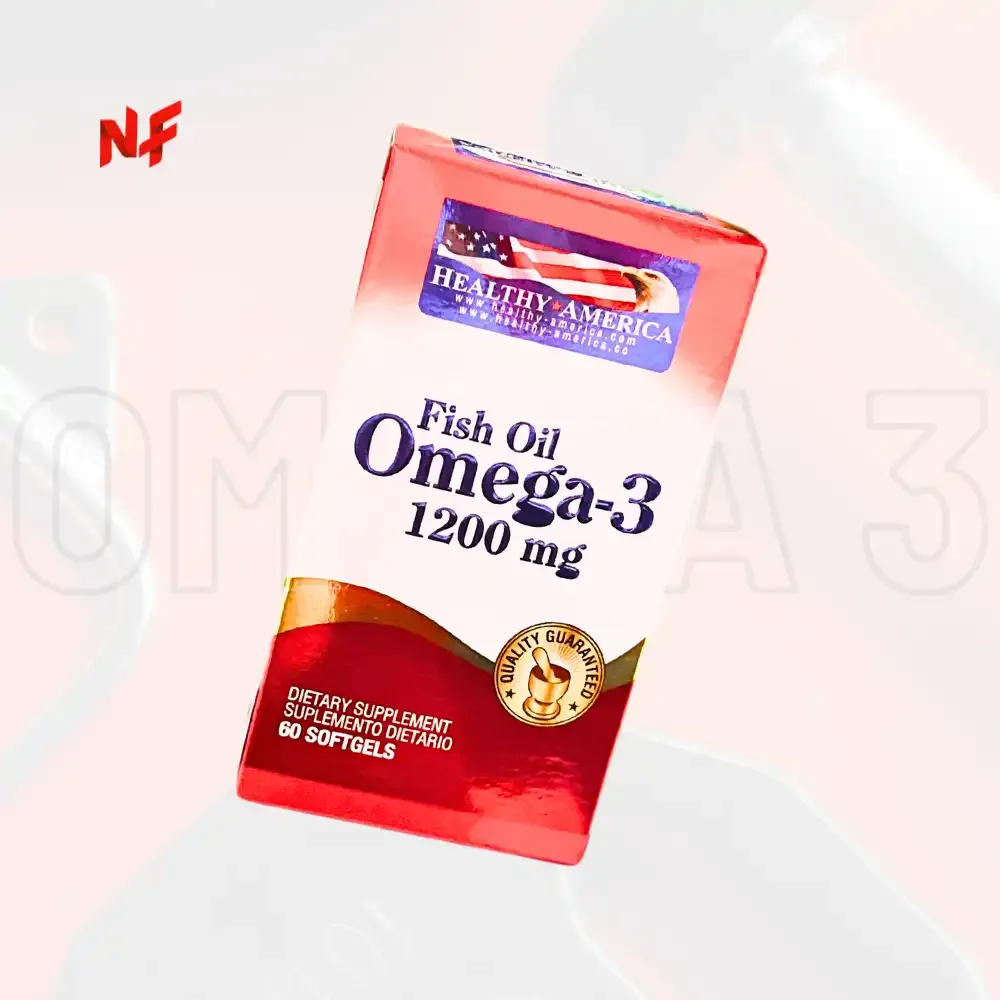 Omega 3 1200 Mg 60 Capsulas Healthy America 