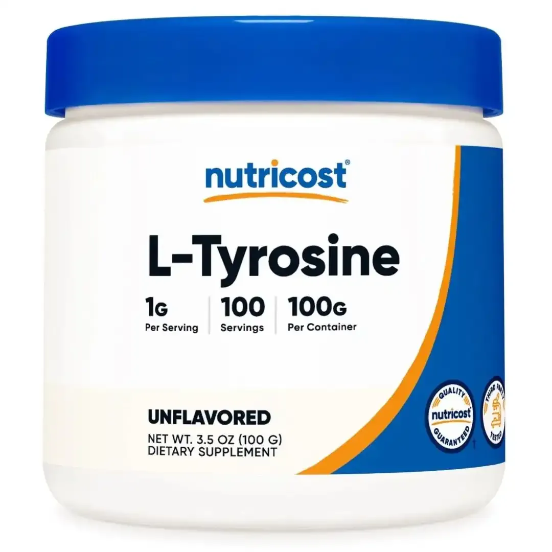  L-Tyrosine 100 Servicios Nutricost