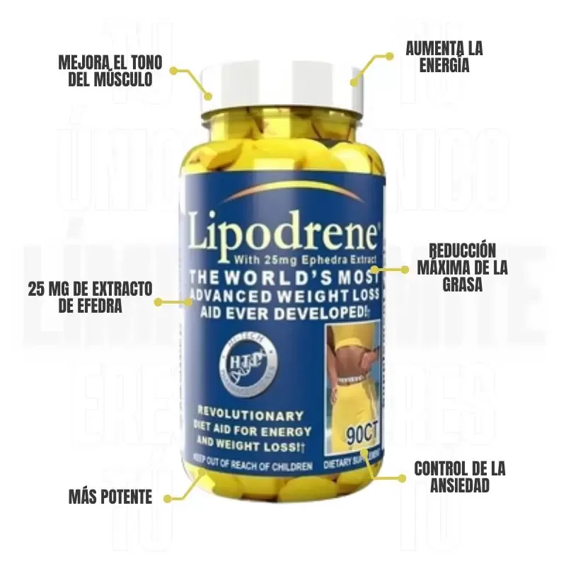 Lipodrene 90 Tabletas