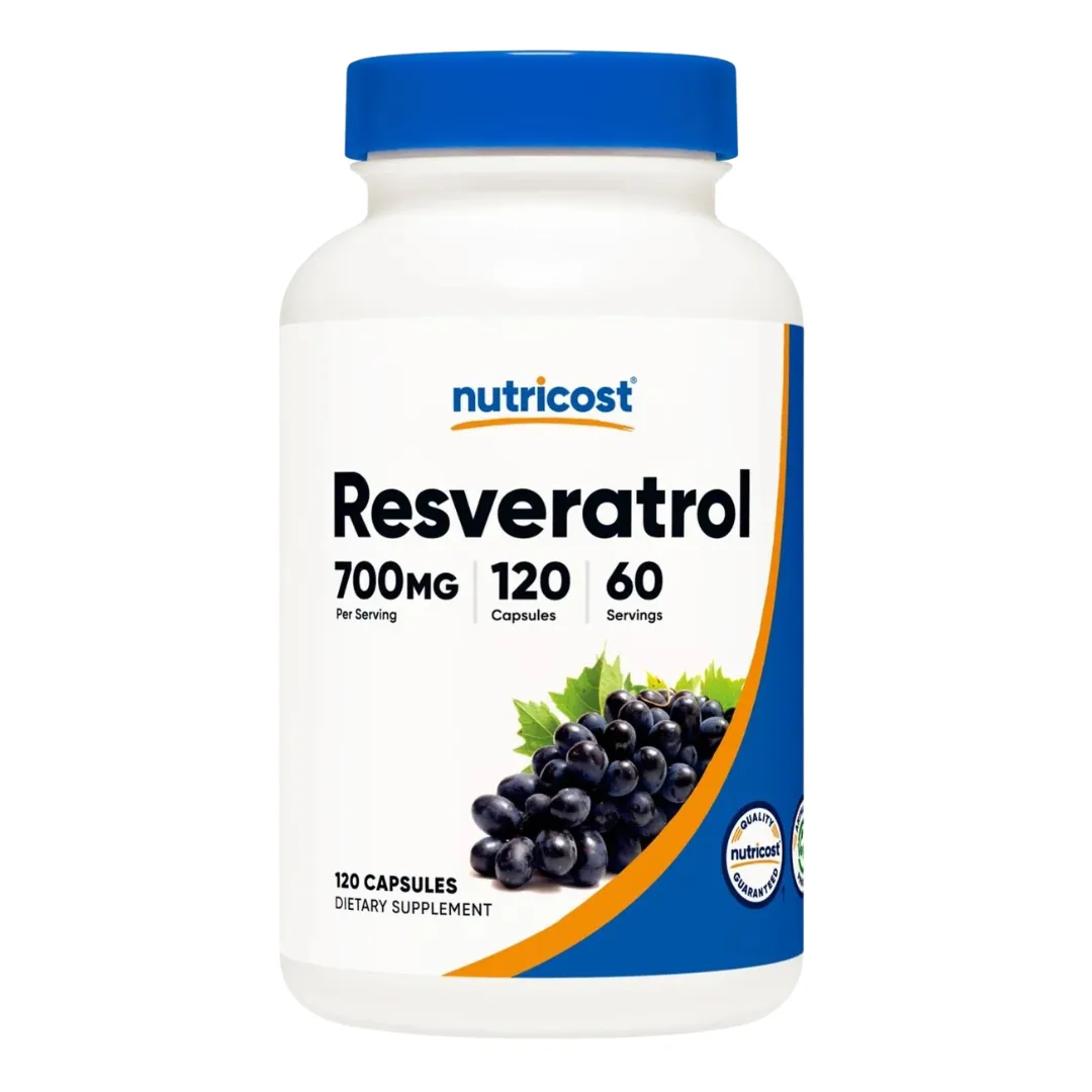 Resveratrol 700 Mg 120 Capsulas Nutricost