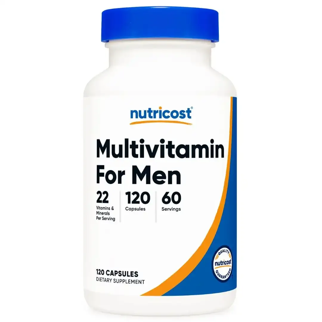 Multivitamin For Men 120 Capsulas Nutricost