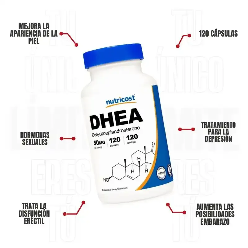 Dhea 50 Mg 120 Capsulas