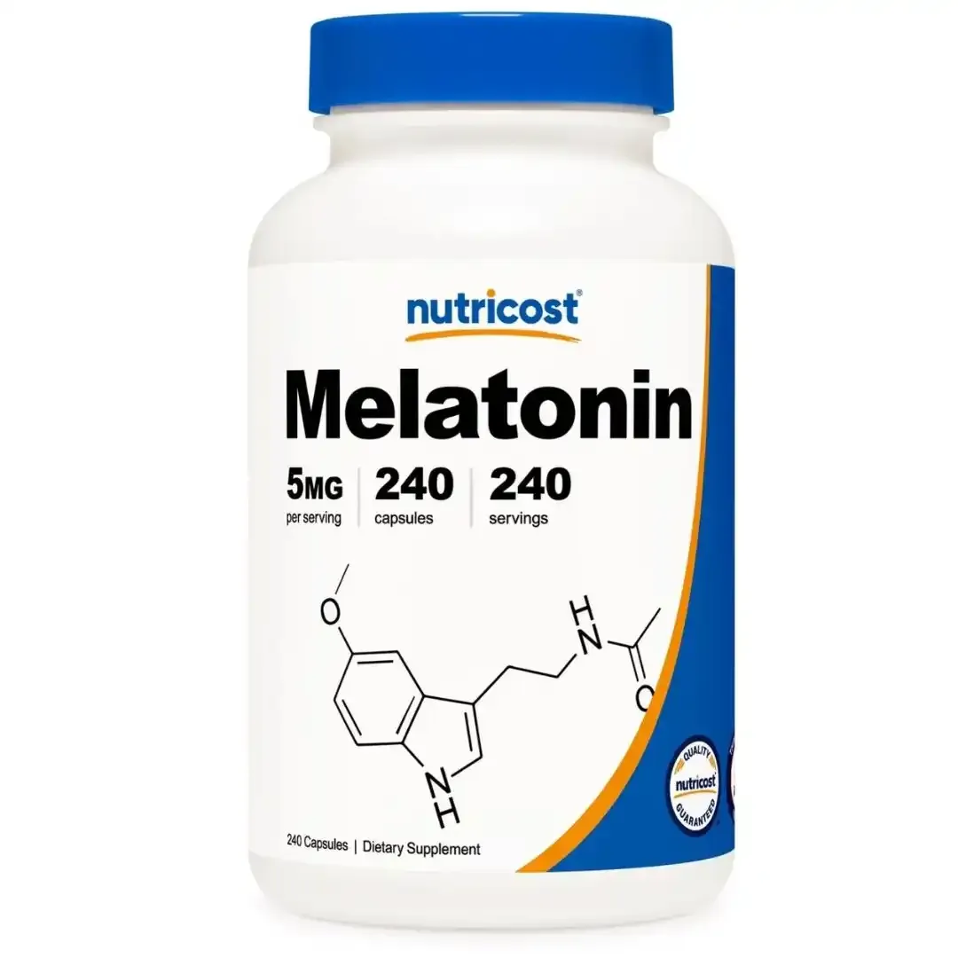 Melatonina 5Mg 240 Capsulas Nutricost