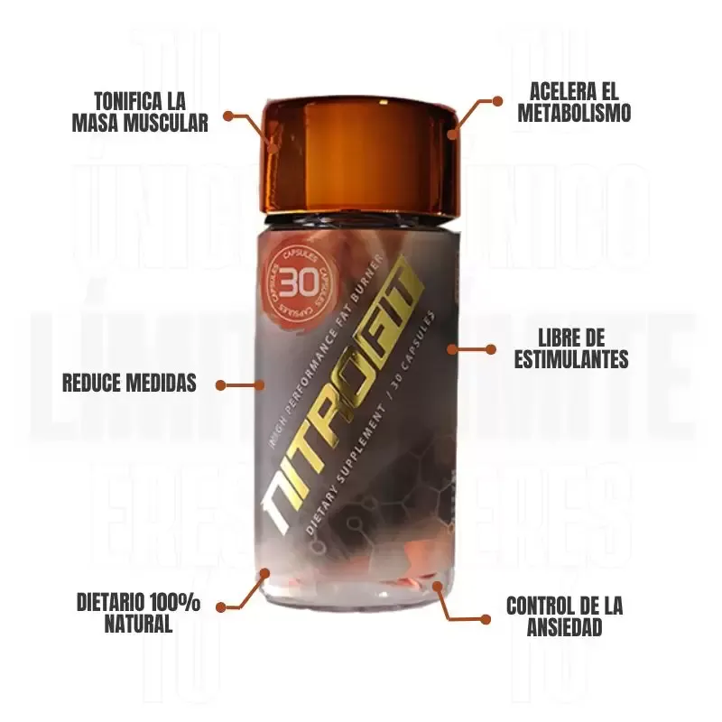 Nitrofit 30 Capsulas