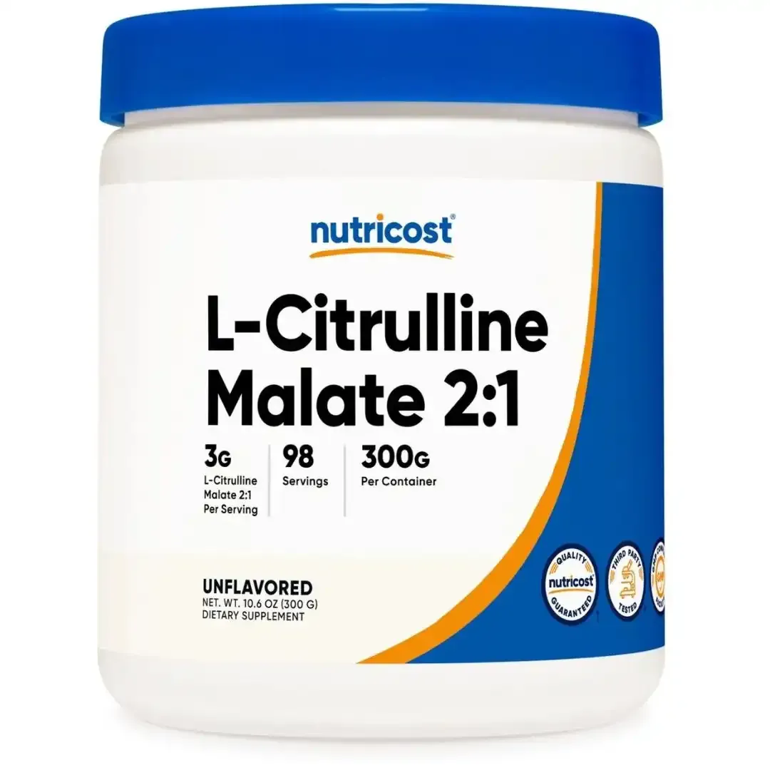  L-Citrulline Malate 2:1 100 Servicios Nutricost