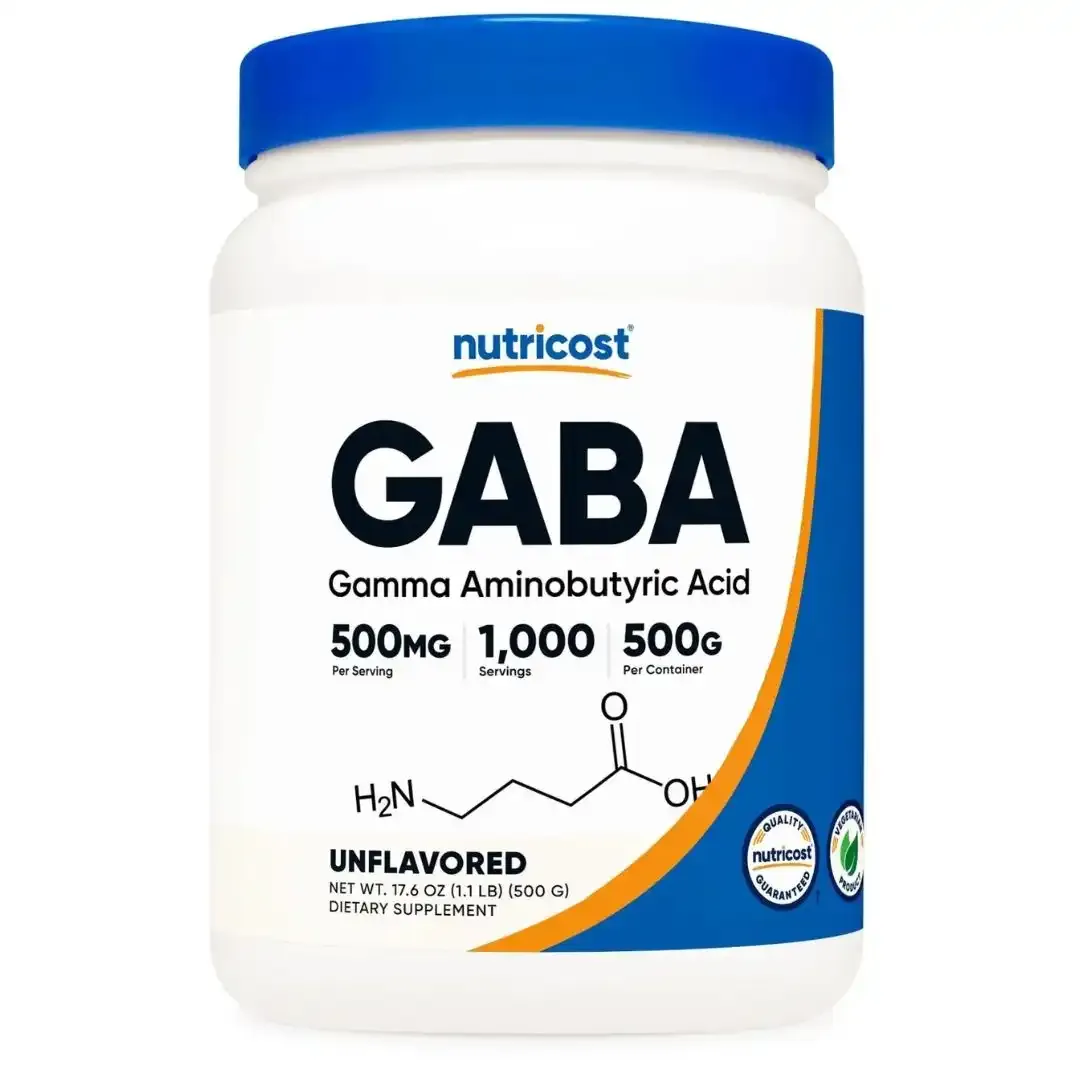 Gaba 500 Mg 1000 Servicios Nutricost