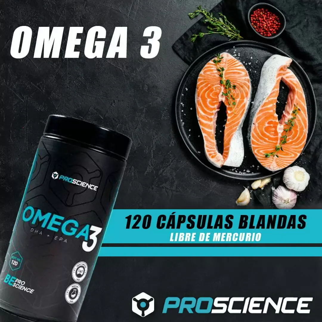 Omega 3 120 Capsulas  Proscience