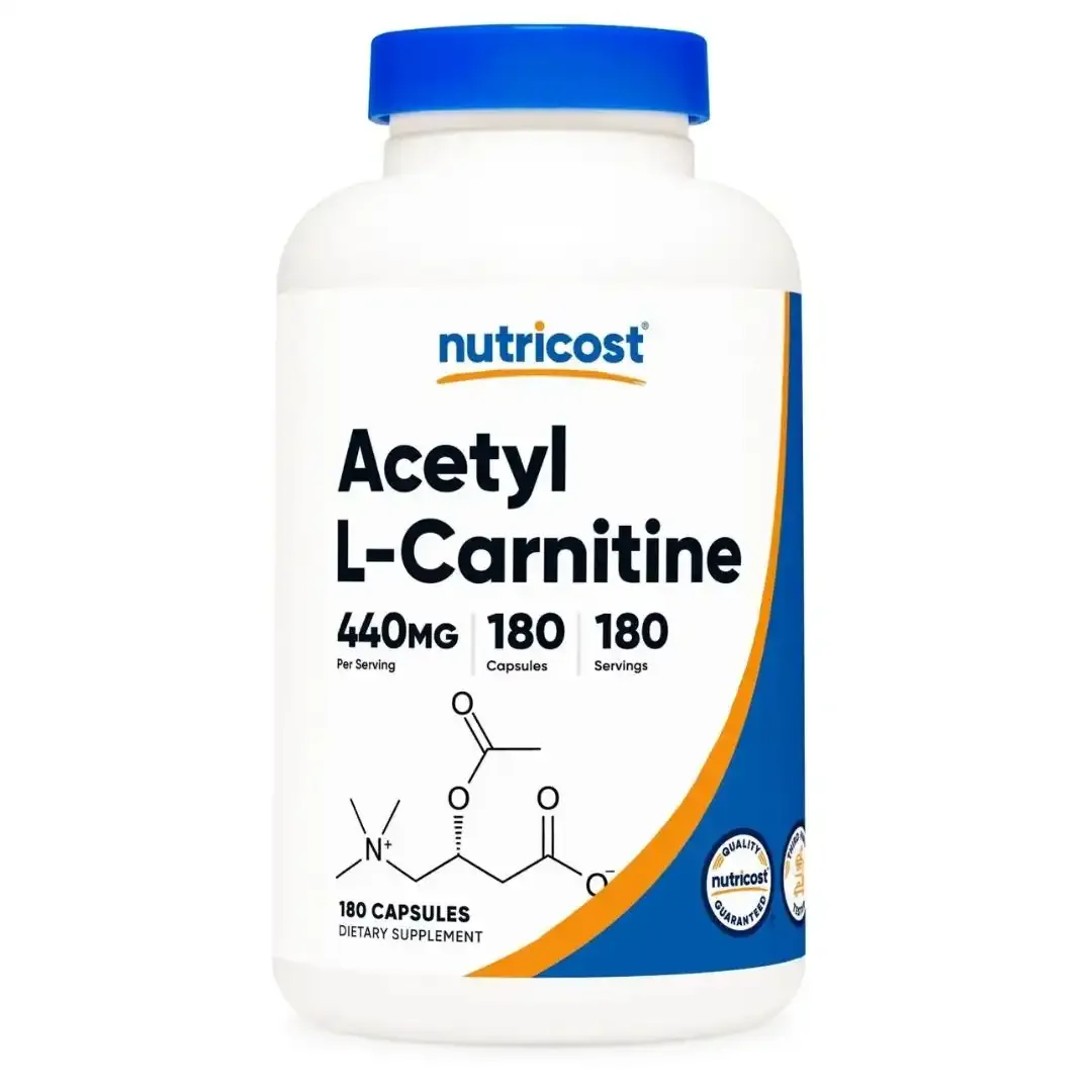 Acetyl L-Carnitina 180 Capsulas Nutricost